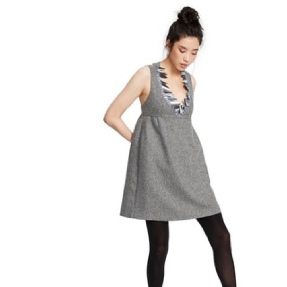 Anna Sui x Target Metallic Boucle Shift Mini Dress